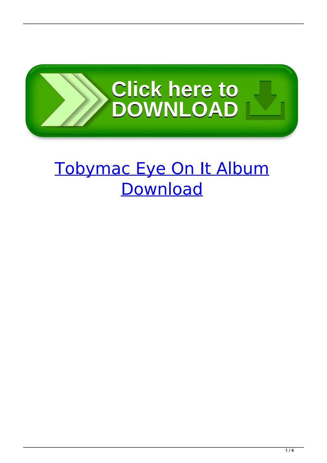 Tobymac songs youtube